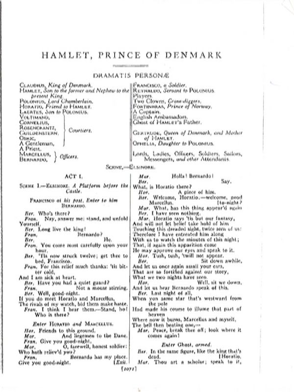Hamlet - Prinz von Danmark