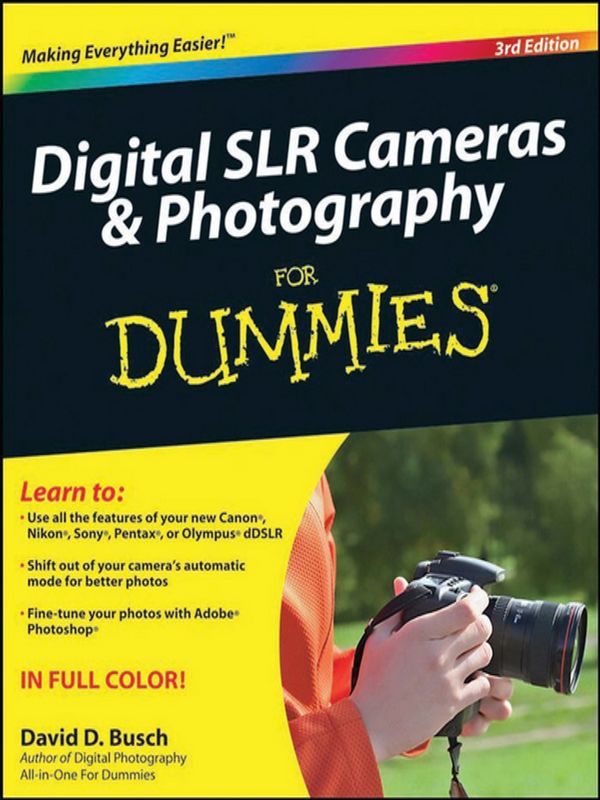 Digital SLR cameras photography for dummies