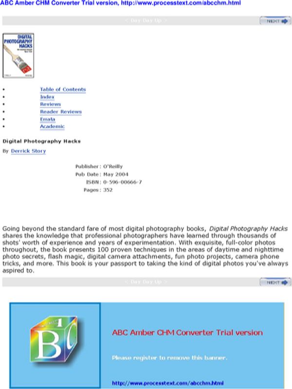 Digital photography hacks