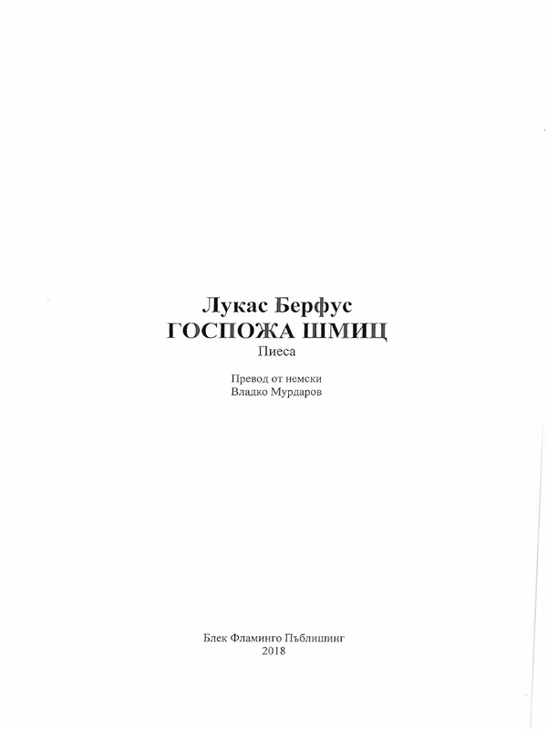 Госпожа Шмиц