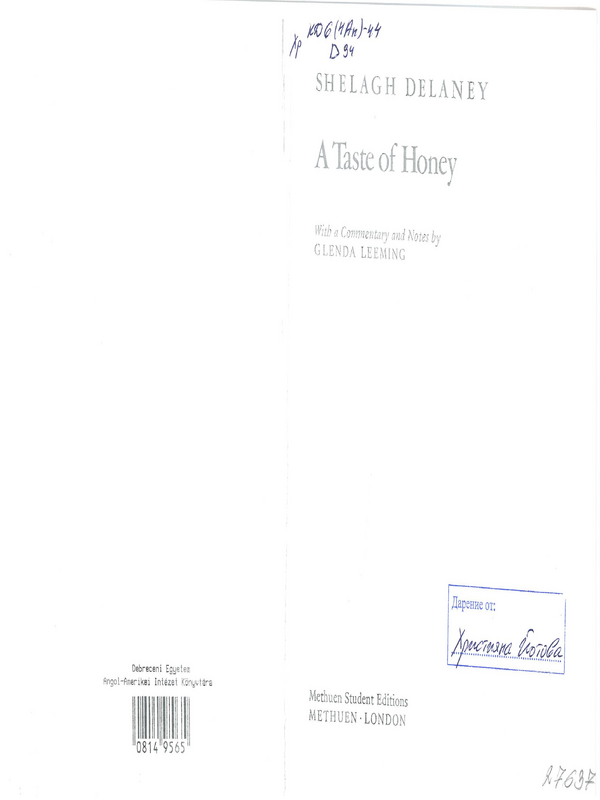A Taste of Honey