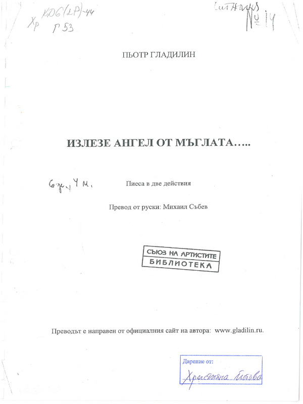 Излезе ангел от мъглата