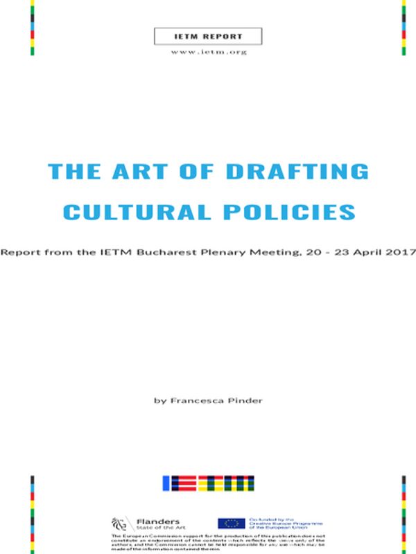 IETMThe Art of Drafting Cultural Policies Final