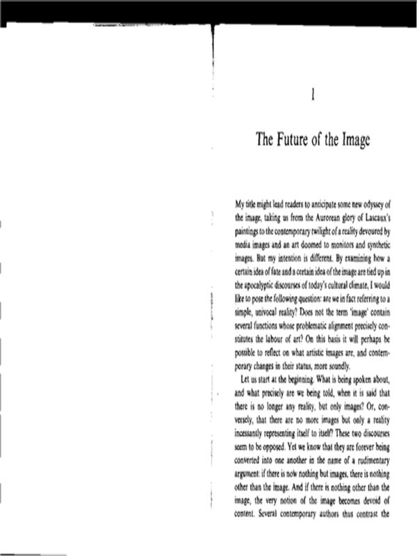 The Future of the Image