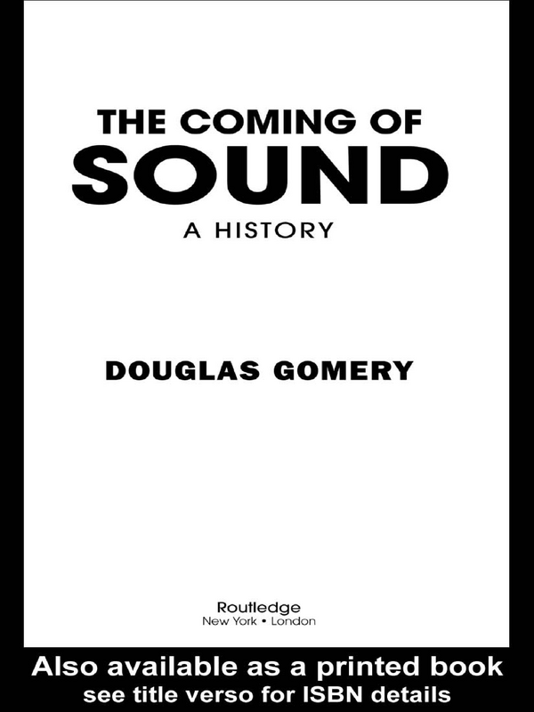 The Coming of Sound