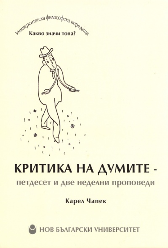 Критика на думите