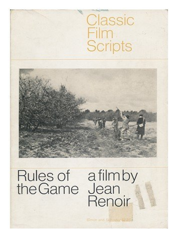 Rules of the Game - a film by Jean Renoir