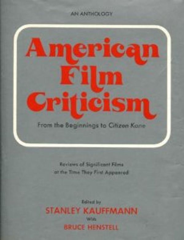 American Film Criticism