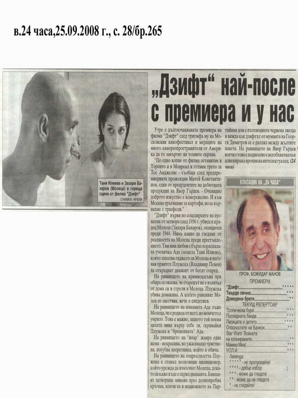 ''Дзифт'' най-после с премиера и у нас