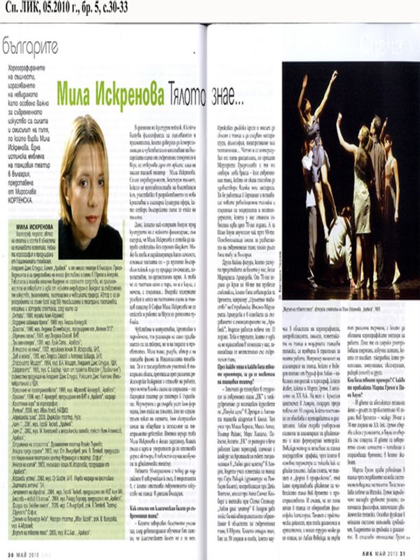 Тялото знае...