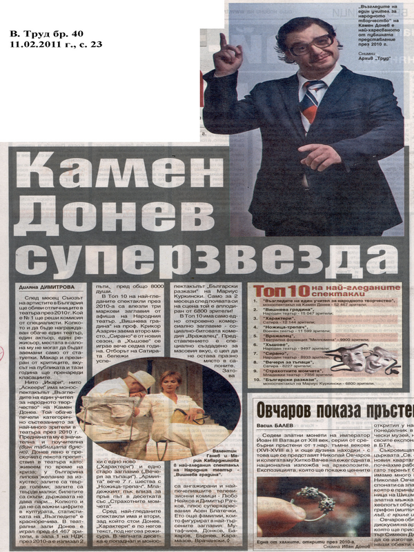 Камен Донев суперзвезда