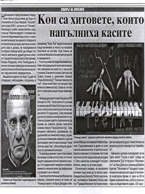 Кои са хитовете, които напълниха касите