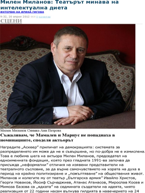 Милен Миланов