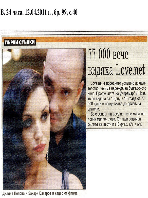 [Седемдесет и седем] 77 000 вече видяха Love. net