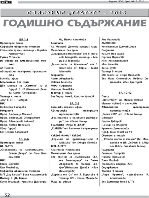 Годишно съдържание