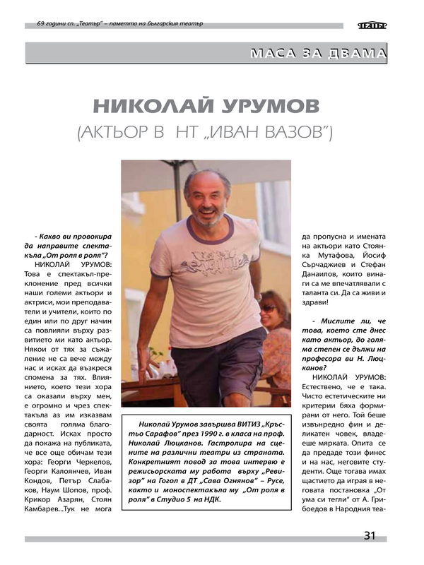 Николай Урумов