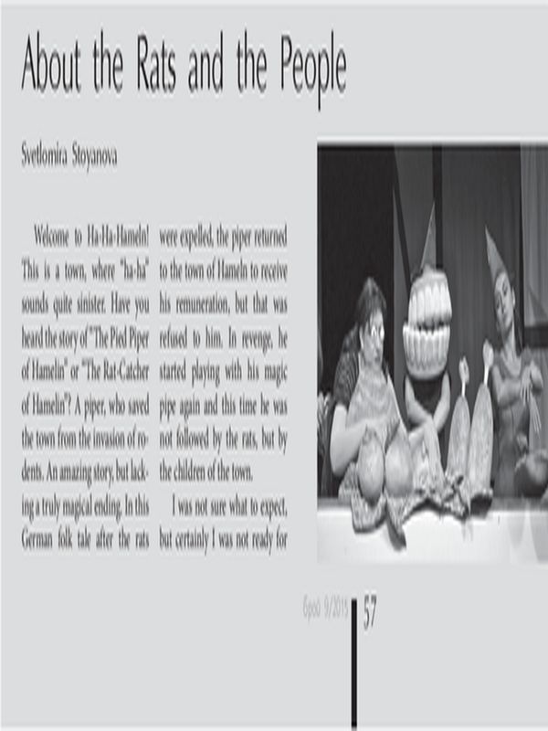 About the Rats and the People