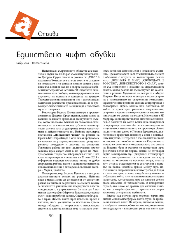 Единствено чифт обувки