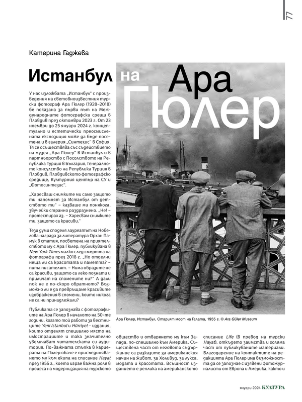Истанбул на Ара Гюлер