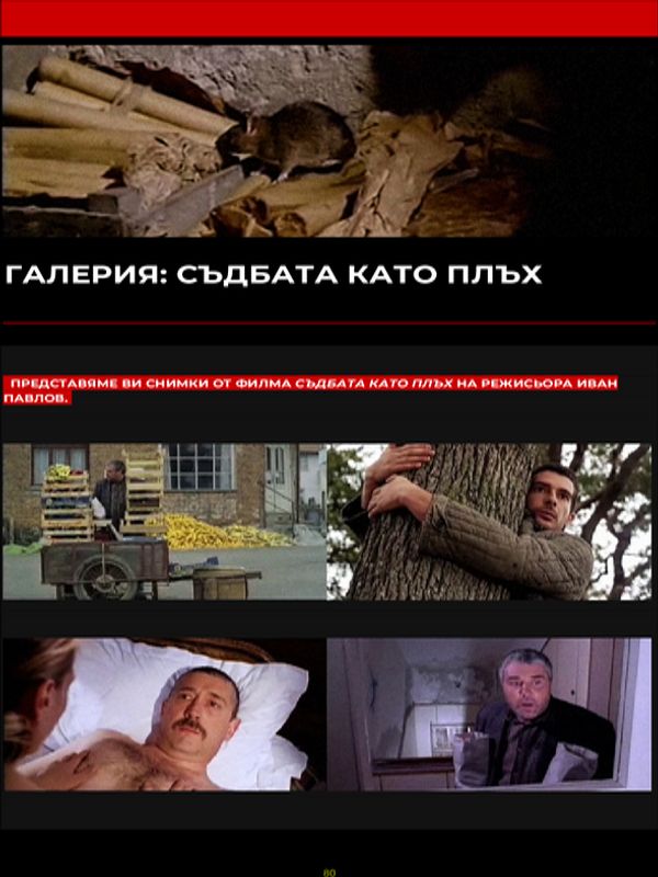 Галерия: Съдбата като плъх