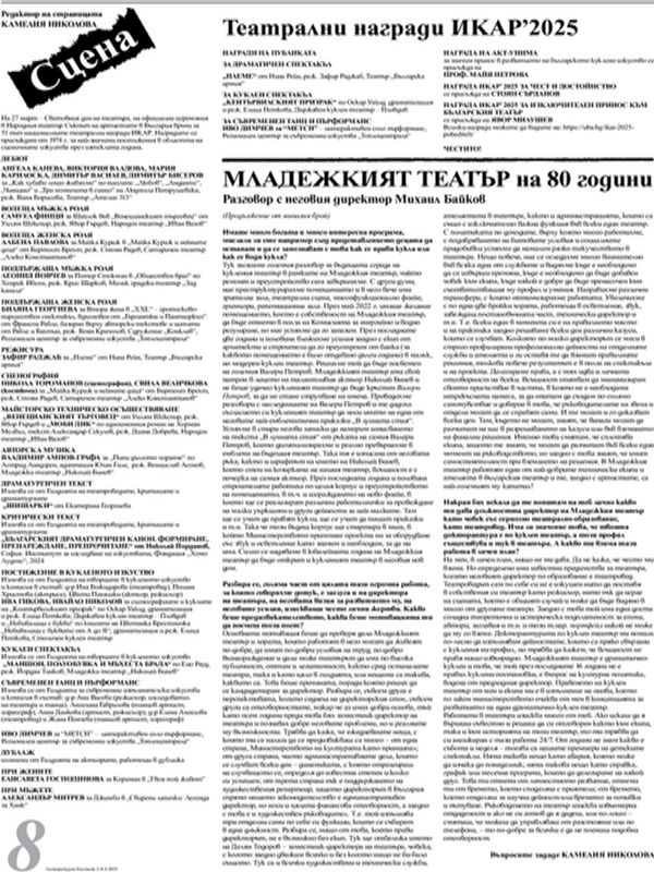 Младежкият театър на 80 години