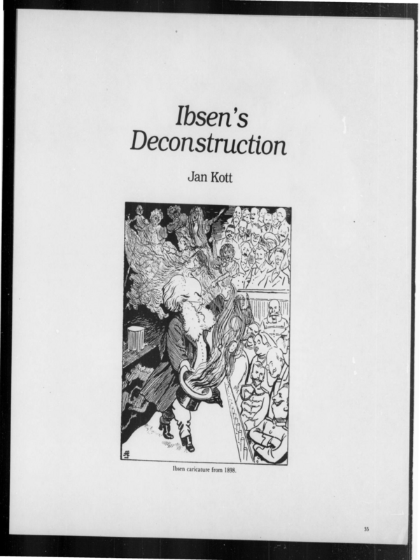 Ibsen's Deconstruction